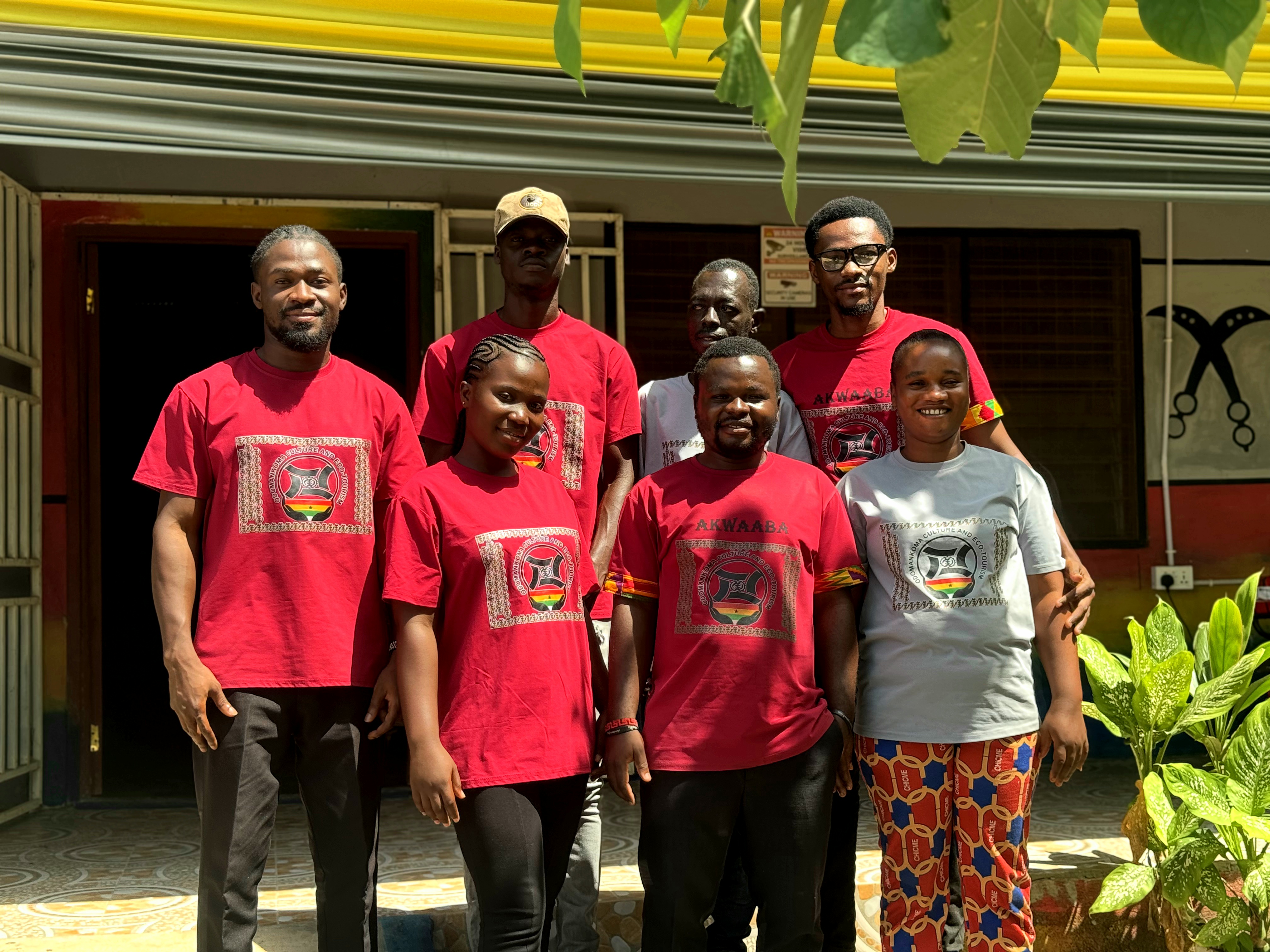 Odomankoma ecotourism staff and guides